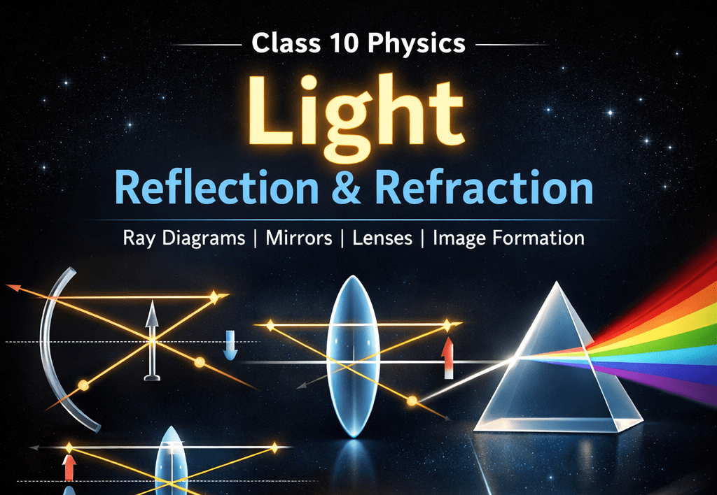 Class 10, Chapter 9, Light&nbsp;Numericals